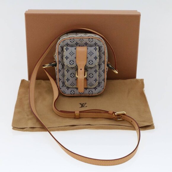 LOUIS VUITTON Monogram Mini Juliet PM Shoulder Bag Blue M92005 LV Auth am4662 - Picture 1 of 15